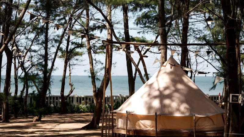 Khu cắm trại cao cấp (Glamping Site)