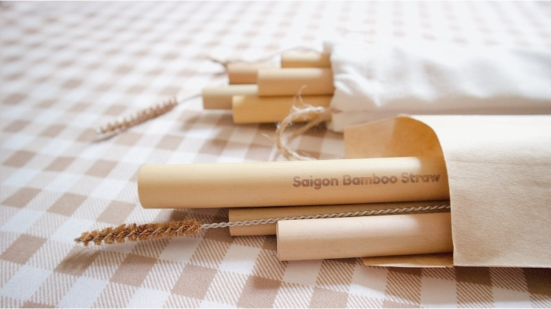 Ống hút tre Ống hút tre