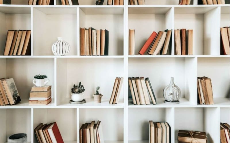 Ánh nắng nhẹ giúp sách khô ráo và hạn chế mốc.