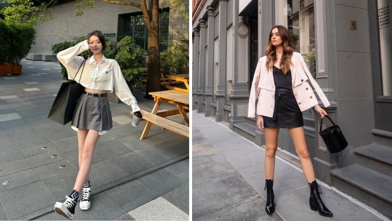 Trang phục dự tiệc cuối năm năng động, cá tính Trang phục dự tiệc cuối năm năng động, cá tính