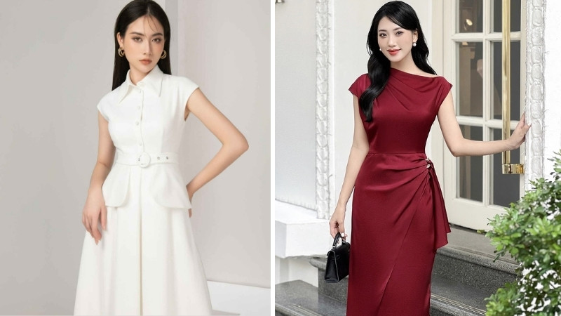 Trang phục dự tiệc cuối năm sang trọng, quyến rũ Trang phục dự tiệc cuối năm sang trọng, quyến rũ