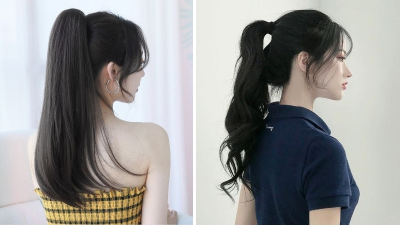 Tóc đuôi ngựa buộc cao (High Ponytail) Tóc đuôi ngựa buộc cao (High Ponytail)