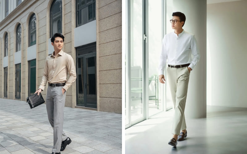 Set đồ Formal giúp nam giới trông lịch lãm, sang trọng.