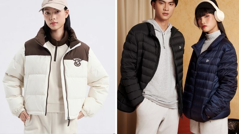 Cách phối đồ với áo phao thể thao Cách phối đồ với áo phao thể thao