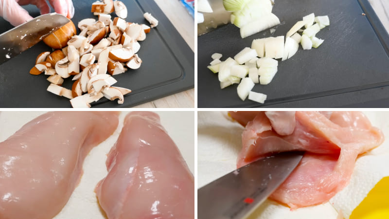 Bước 1: Sơ chế nguyên liệu