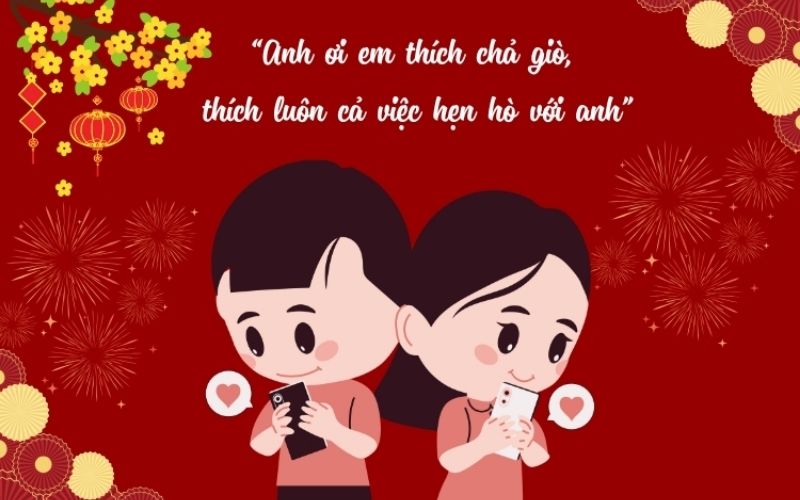 Câu nói duyên dáng, hài hước để tạo ấn tượng và “thả thính” đầu năm