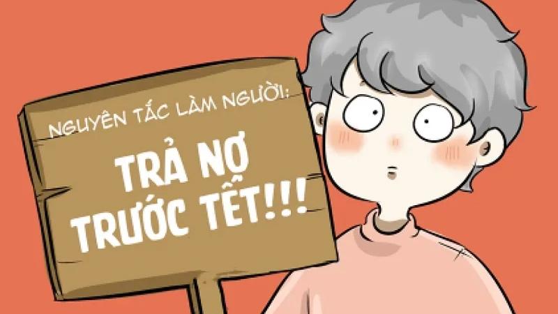 STT chúc Tết "đòi nợ" khéo léo hot trend STT chúc Tết "đòi nợ" khéo léo hot trend