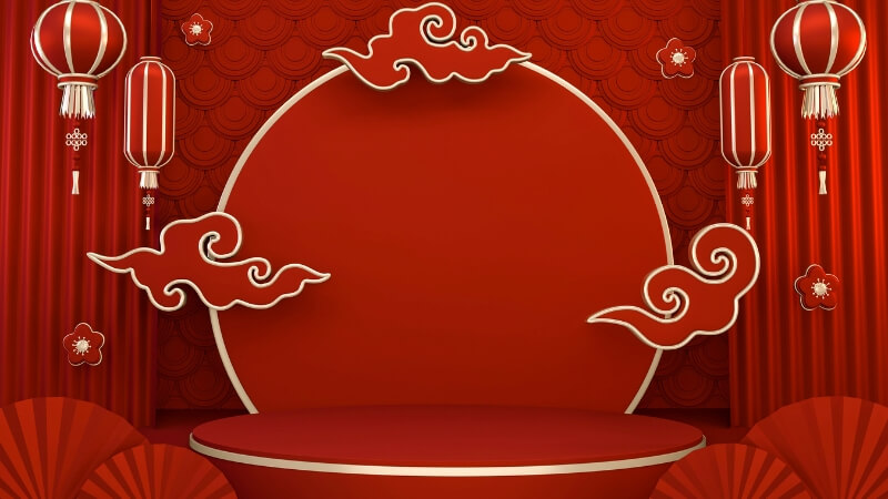 Background Tết 2026 phong cách truyền thống 23