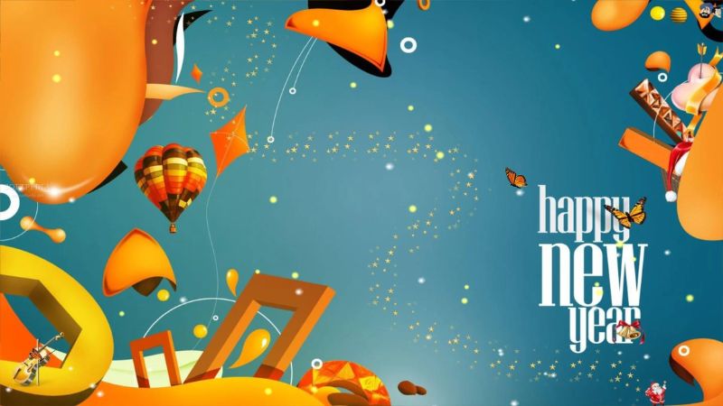 Background Chúc mừng năm mới 2026 cute cho điện thoại 33