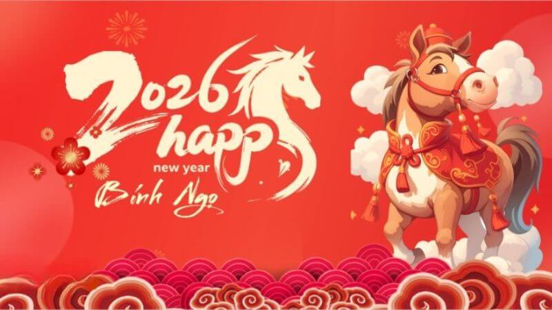 Background năm mới 2026 phong cách hiện đại 24