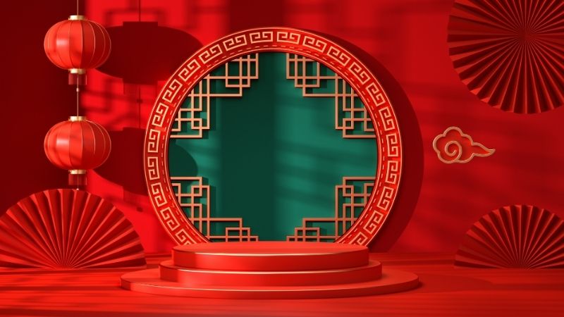 Background năm mới 2026 phong cách hiện đại 2