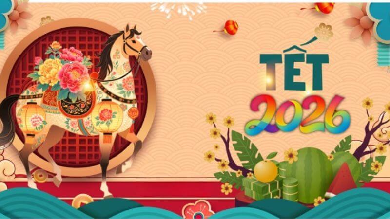 Background năm mới 2026 phong cách hiện đại 32