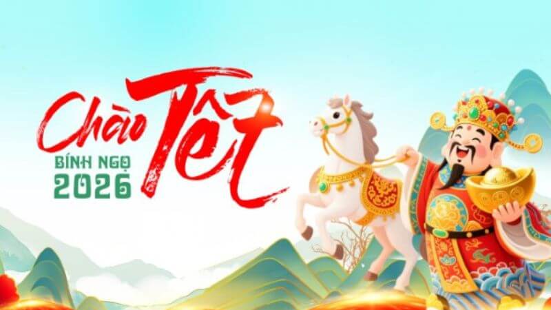 Background Chúc mừng năm mới 2026 cute cho điện thoại 6