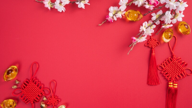 Background Tết 2026 phong cách truyền thống 4