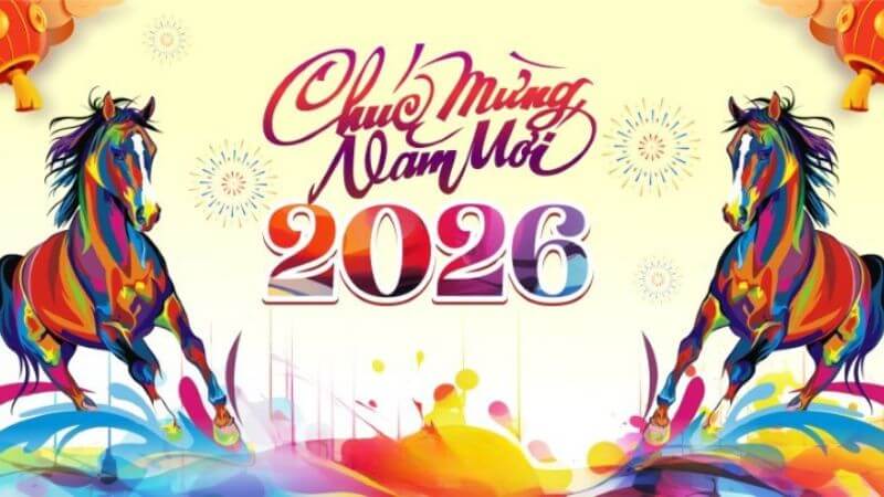 Background năm mới 2026 phong cách hiện đại 27