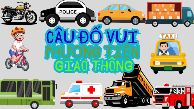 Câu đố vui về xe cộ