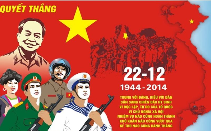 Kỷ niệm 70 năm Ngày thành lập Quân đội nhân dân Việt Nam với hình ảnh đa quân chủng anh dũng