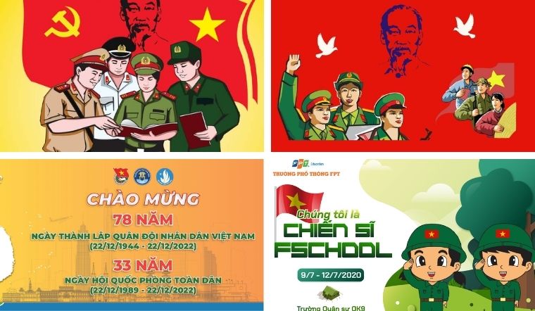 Tổng hợp 40+ background Quân đội Nhân dân Việt Nam 22/12 đẹp, ý nghĩa