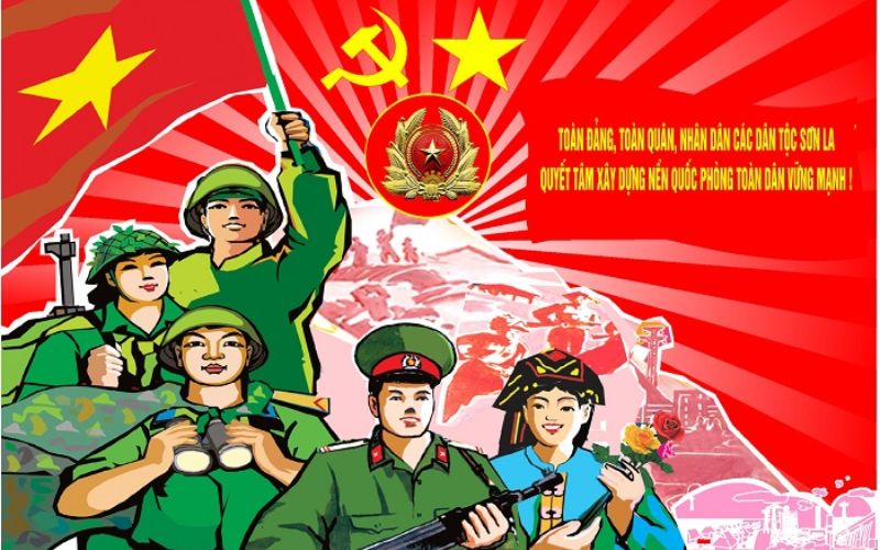 Toàn Đảng, toàn quân, toàn dân quyết tâm xây dựng nền quốc phòng toàn dân vững mạnh