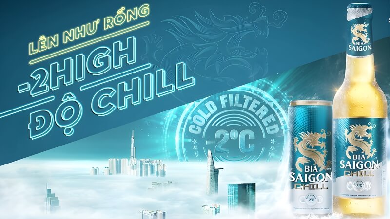Bia Sài Gòn Chill Bia Sài Gòn Chill