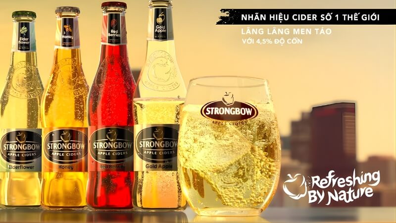 Strongbow (Cider - Nước táo lên men) Strongbow (Cider - Nước táo lên men)