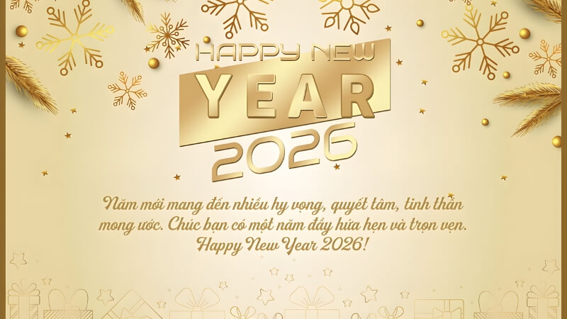 Hạnh phúc và thành công – món quà đầu năm cho tất cả.