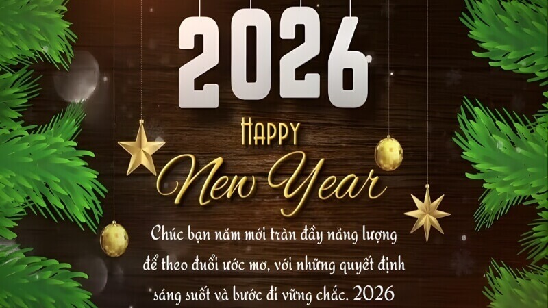 Chúc bạn và gia đình năm mới an khang, thịnh vượng.
