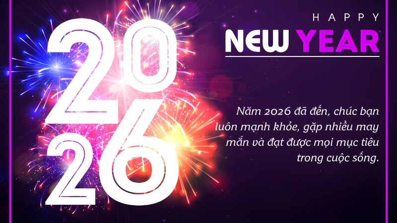 Một năm mới viên mãn, ngập tràn niềm vui và tiếng cười.