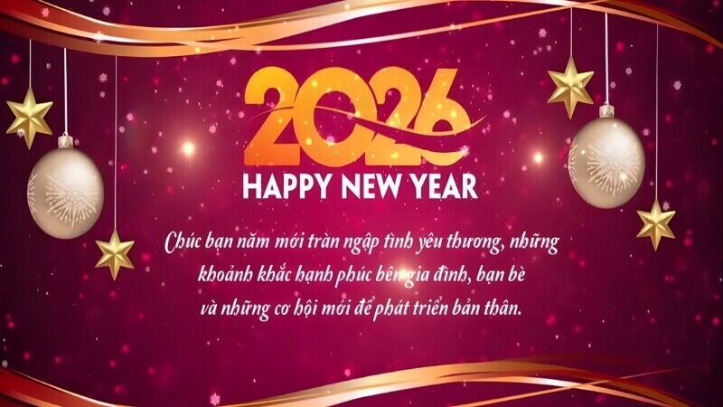 Bắt đầu năm mới bằng những thông điệp ý nghĩa và ấm áp.