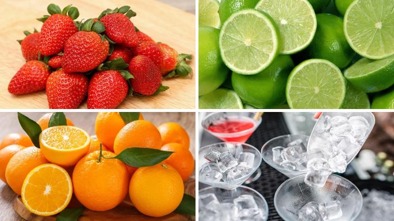 Nguyên liệu pha Mocktail Cool Fruit Strawberry