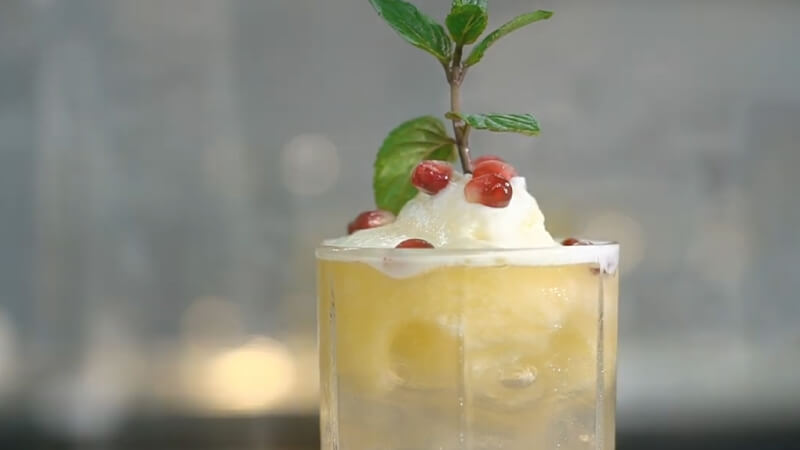 Cách pha Mocktail Fruit Punch