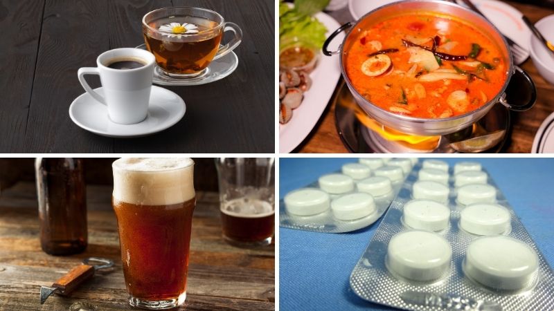 Những món TUYỆT ĐỐI TRÁNH khi đang say