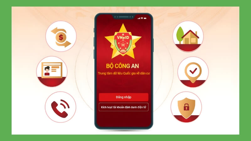 Bước 1: Cập nhật ứng dụng VNeID Bước 1: Cập nhật ứng dụng VNeID