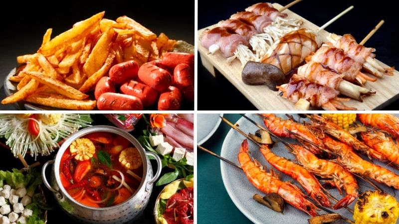 Thực đơn phong cách “Lai rai” Á Đông Thực đơn phong cách “Lai rai” Á Đông