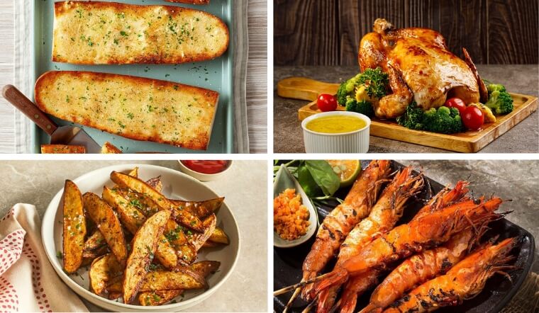 Thực đơn Noel bằng nồi chiên không dầu: 5 món ngon chuẩn Âu, cực nhàn