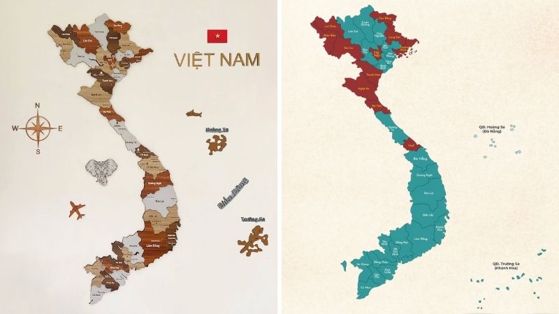 Bản đồ Việt Nam sáp nhập tỉnh Bản đồ Việt Nam sáp nhập tỉnh