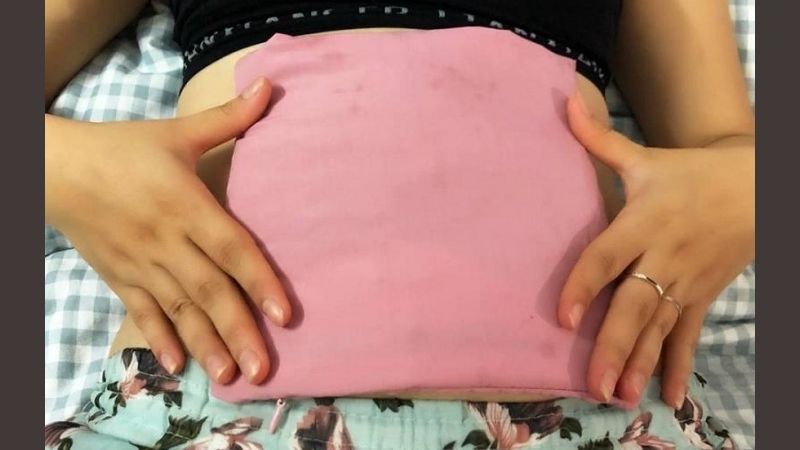 Kết hợp chườm nóng + massage