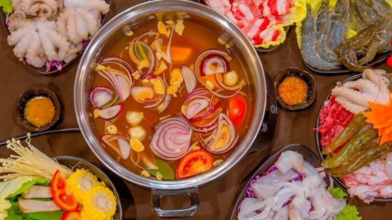 Lẩu Thái hải sản