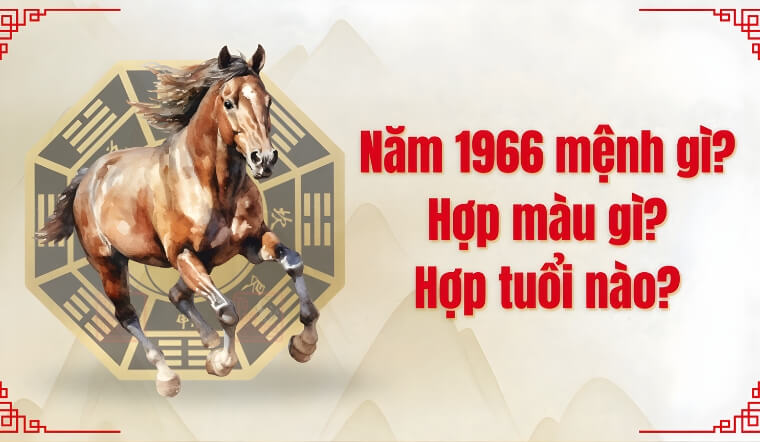 Bính Ngọ 1966 mệnh gì? Giải mã tuổi, mệnh, cung, tính cách