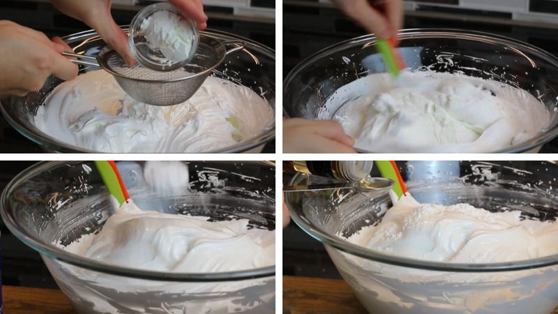 Trộn bột Trộn bột