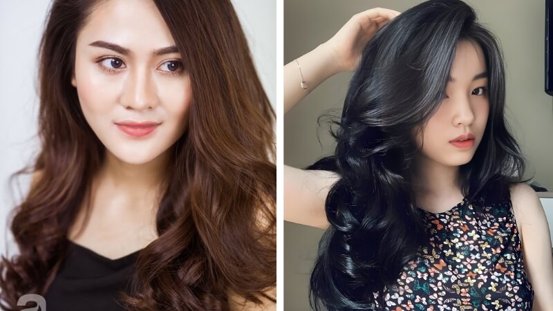 Tóc xoăn lọn to bồng bềnh Tóc xoăn lọn to bồng bềnh