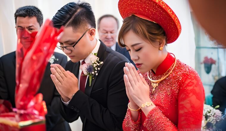 Văn khấn gia tiên ngày cưới đầy đủ, hướng dẫn chi tiết