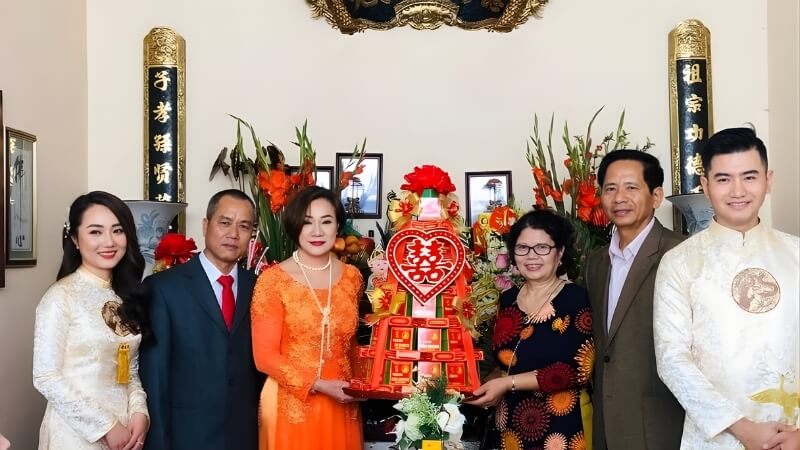 Nghi thức thực hiện lễ gia tiên trong đám cưới Nghi thức thực hiện lễ gia tiên trong đám cưới