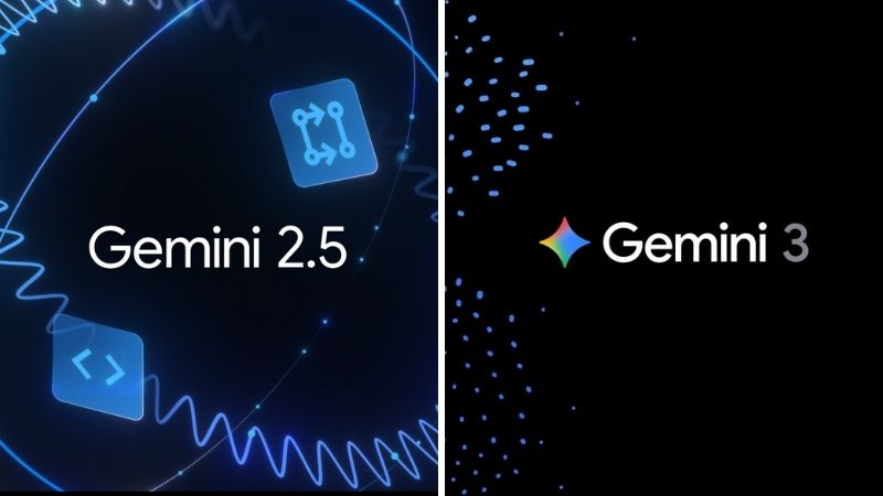So sánh Google Gemini 3 với Gemini 2.5