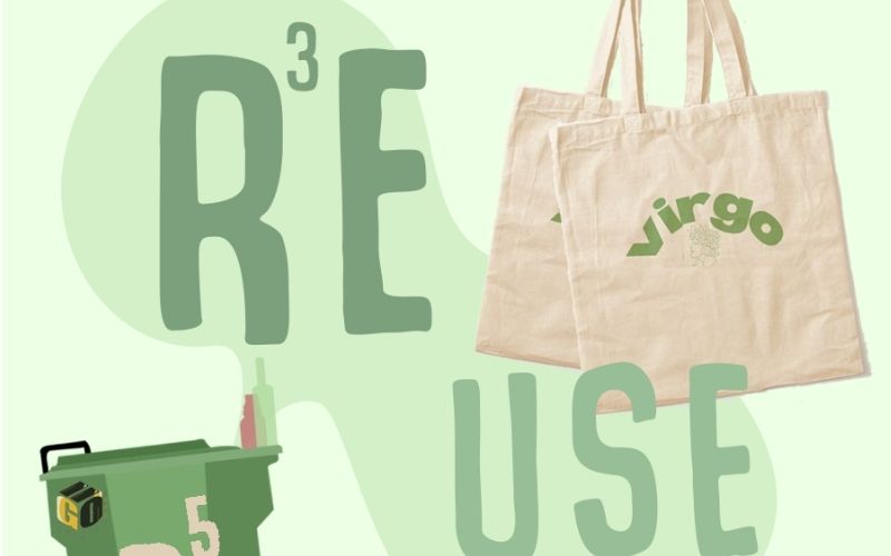 Reuse khuyến khích tận dụng đồ dùng nhiều lần để giảm lãng phí và rác thải