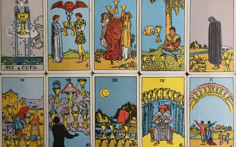 Bộ Cốc (Cups) – Nguyên tố Nước Bộ Cốc (Cups) – Nguyên tố Nước