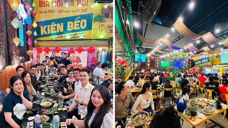 Bia hơi Quận 7 - Kiên Béo Bia hơi Quận 7 - Kiên Béo