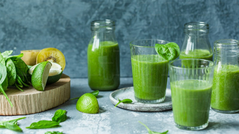 Nước ép rau xanh Nước ép rau xanh