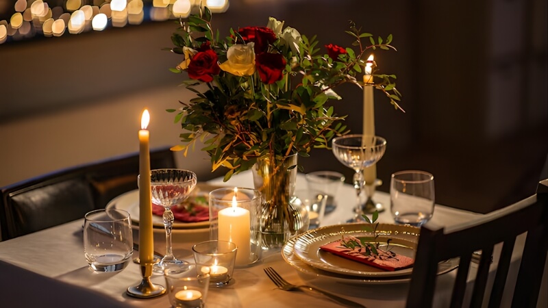 Dự trù kinh phí cho tiệc tại gia 2 người