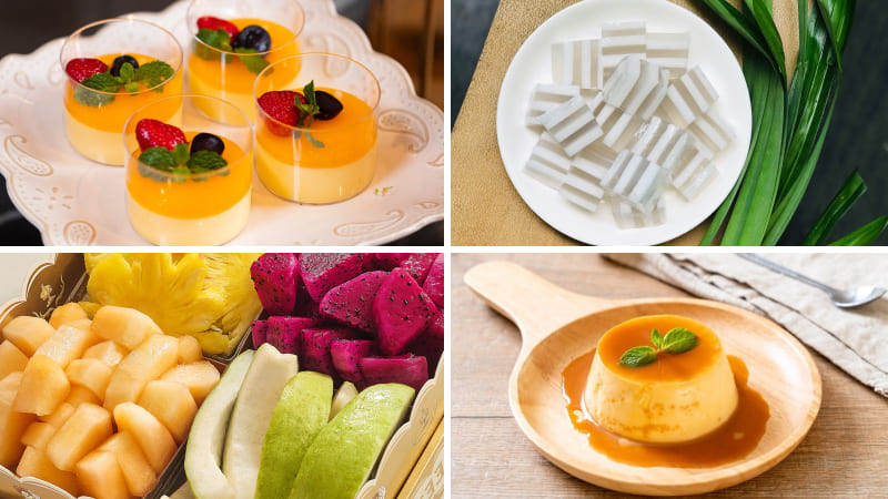 Món tráng miệng dễ làm tăng điểm tinh tế Món tráng miệng dễ làm tăng điểm tinh tế